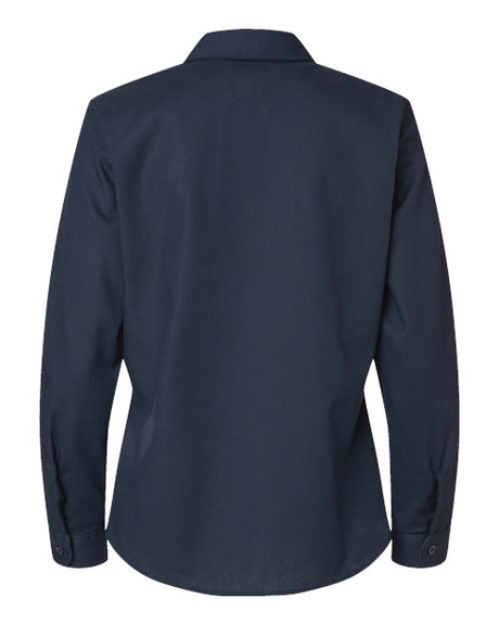Dickies Women's Long Sleeve Industrial Work Shirt Womens Apparel Shirts & Tops