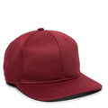 Outdoor Cap Hats & Caps™ Team MLB™ Blank Structured Solid Panel Hat MLB-850 Fan Gear MLB Hats & Caps