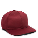 Outdoor Cap Hats & Caps™ Team MLB™ Blank Structured Solid Panel Hat MLB-850 Fan Gear MLB Hats & Caps