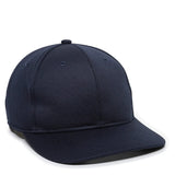 Outdoor Cap Hats & Caps™ Team MLB™ Blank Structured Solid Panel Hat MLB-850 Fan Gear MLB Hats & Caps