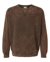 Dyenomite Men's Premium Fleece Mineral Wash Crewneck Sweatshirt Mens Apparel Sweatshirts & Fleece