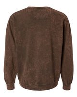 Dyenomite Men's Premium Fleece Mineral Wash Crewneck Sweatshirt Mens Apparel Sweatshirts & Fleece