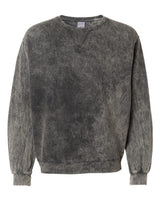 Dyenomite Men's Premium Fleece Mineral Wash Crewneck Sweatshirt Mens Apparel Sweatshirts & Fleece