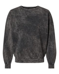 Dyenomite Men's Premium Fleece Mineral Wash Crewneck Sweatshirt Mens Apparel Sweatshirts & Fleece