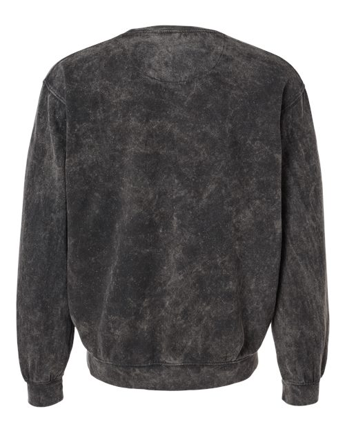 Dyenomite Men's Premium Fleece Mineral Wash Crewneck Sweatshirt Mens Apparel Sweatshirts & Fleece