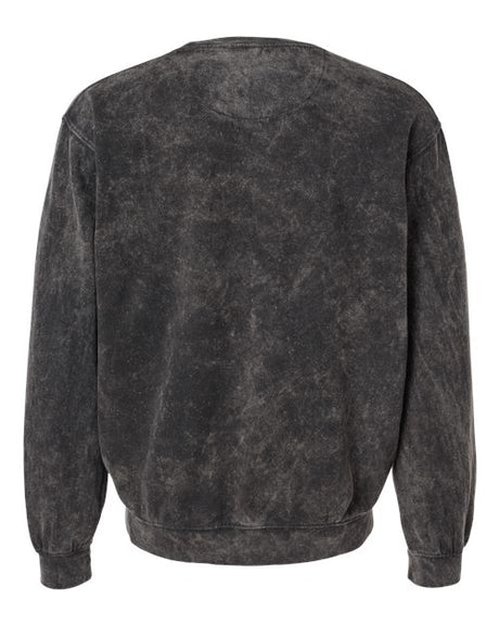 Dyenomite Men's Premium Fleece Mineral Wash Crewneck Sweatshirt Mens Apparel Sweatshirts & Fleece