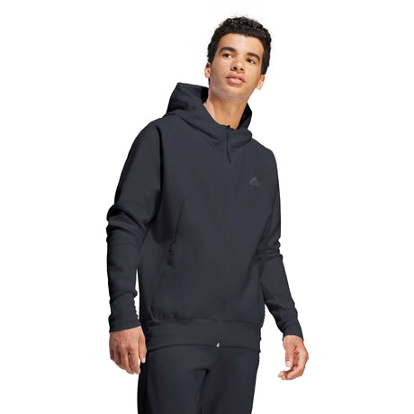 adidas Men's Z.N.E. Premium Full-Zip Hooded Track Jacket Mens Apparel Jackets & Vests
