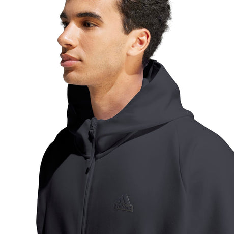adidas Men's Z.N.E. Premium Full-Zip Hooded Track Jacket Mens Apparel Jackets & Vests