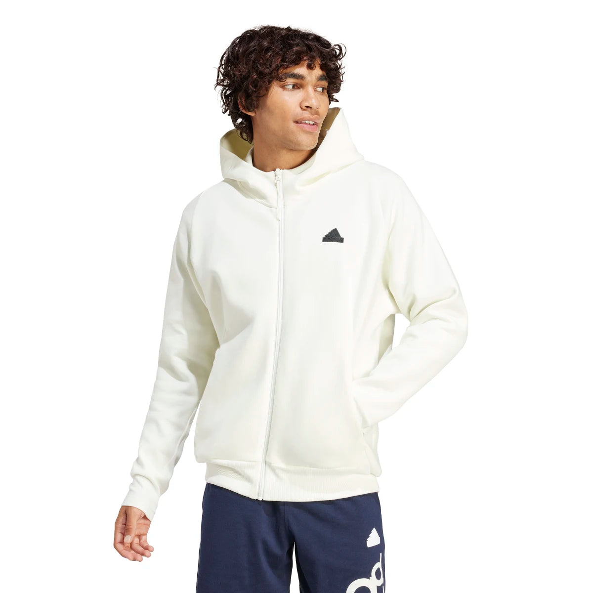 adidas Men's Z.N.E. Premium Full-Zip Hooded Track Jacket Mens Apparel Jackets & Vests