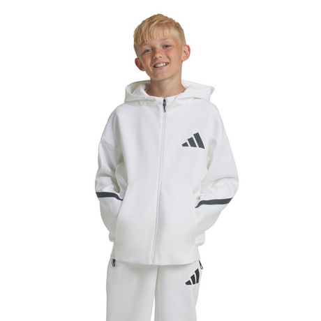 adidas Youth Z.N.E. Full-Zip Hooded Track Jacket Youth Apparel Jackets & Vests