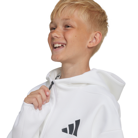 adidas Youth Z.N.E. Full-Zip Hooded Track Jacket Youth Apparel Jackets & Vests