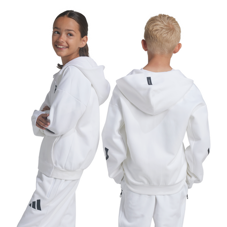 adidas Youth Z.N.E. Full-Zip Hooded Track Jacket Youth Apparel Jackets & Vests