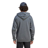 adidas Men's 3-Stripes Fleece Full-Zip Hoodie Mens Apparel Sweatshirts & Fleece