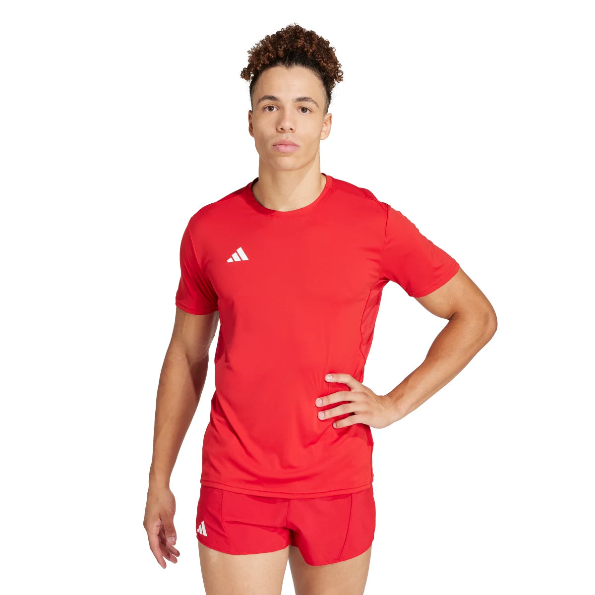 adidas Men's Adizero Essentials Running Tee Tall Mens Apparel Shirts & Tops