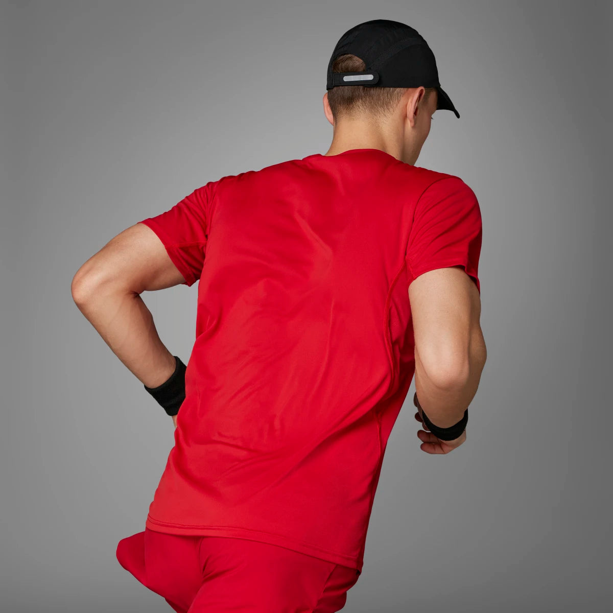 adidas Men's Adizero Essentials Running Tee Tall Mens Apparel Shirts & Tops