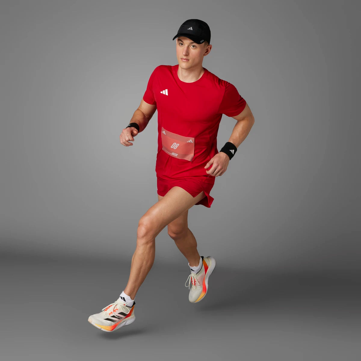 adidas Men's Adizero Essentials Running Tee Tall Mens Apparel Shirts & Tops