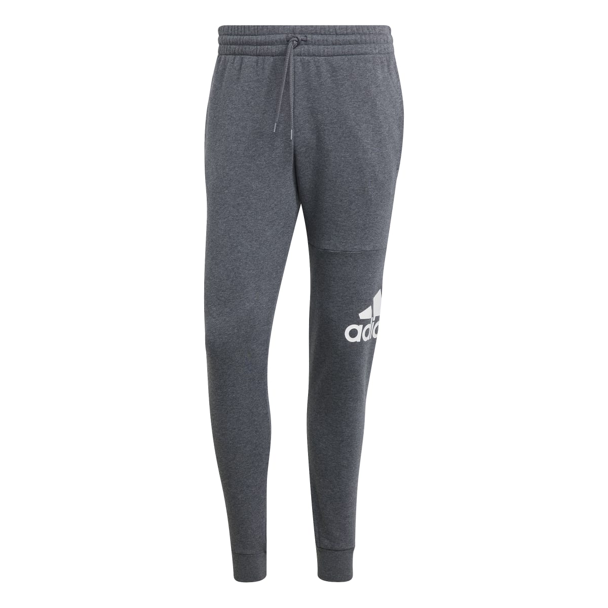 adidas Men's Essentials Fleece Tapered Cuff Big Logo Joggers Tall Mens Apparel Pants & Sweatpants