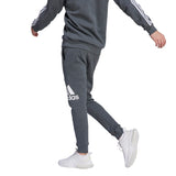 adidas Men's Essentials Fleece Tapered Cuff Big Logo Joggers Tall Mens Apparel Pants & Sweatpants