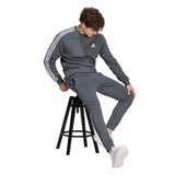 adidas Men's Essentials Fleece Tapered Cuff Big Logo Joggers Tall Mens Apparel Pants & Sweatpants