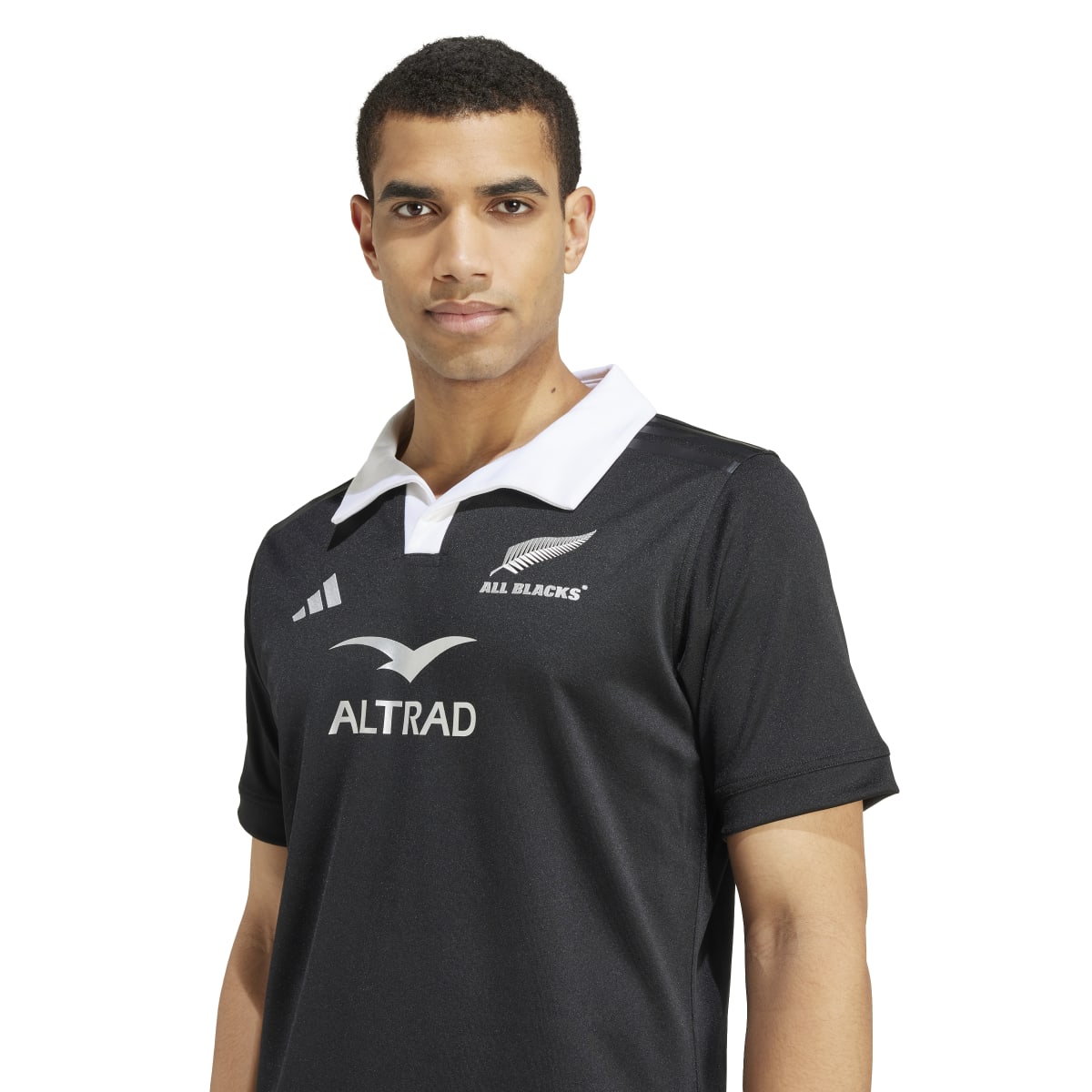 adidas Men's All Blacks Rugby Aeroready Short Sleeve Jersey Mens Apparel Shirts & Tops