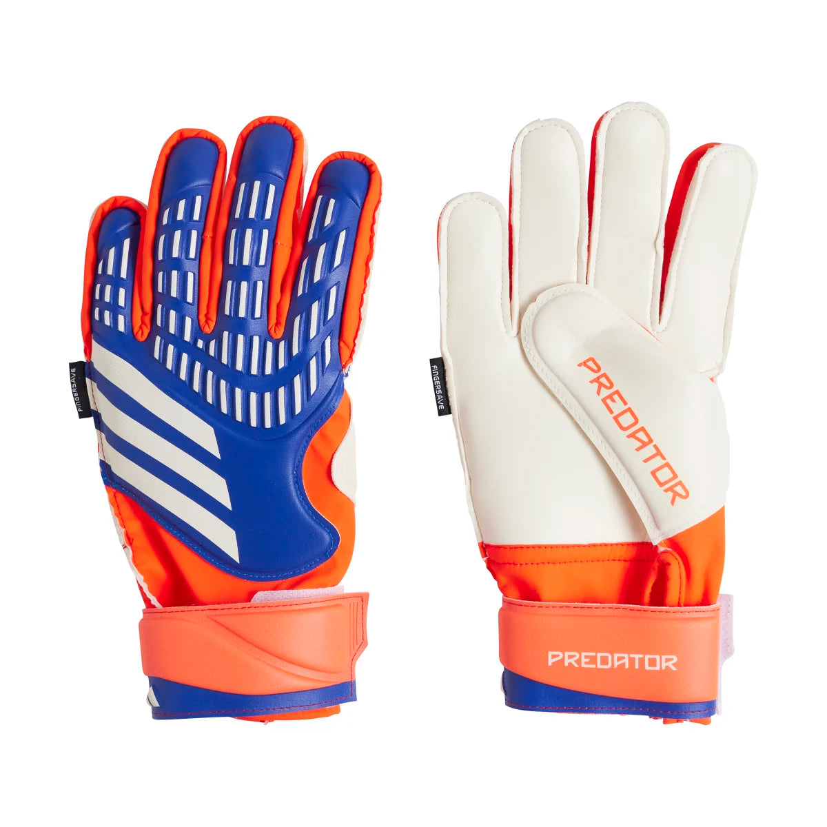 adidas Predator Match Fingersave Youth Soccer Goalkeeper Gloves Soccer Goalie Gloves Youth