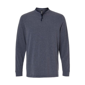adidas Men's Henley Long Sleeve Tee-1