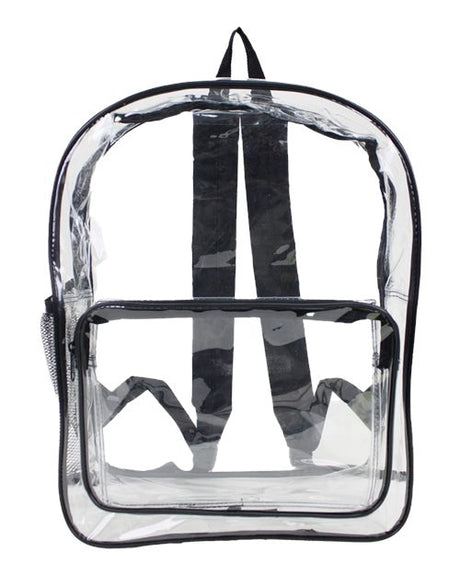 Liberty Bags Large 17" Heavy Duty Clear Backpack Bags Accessories Bags & Backpacks
