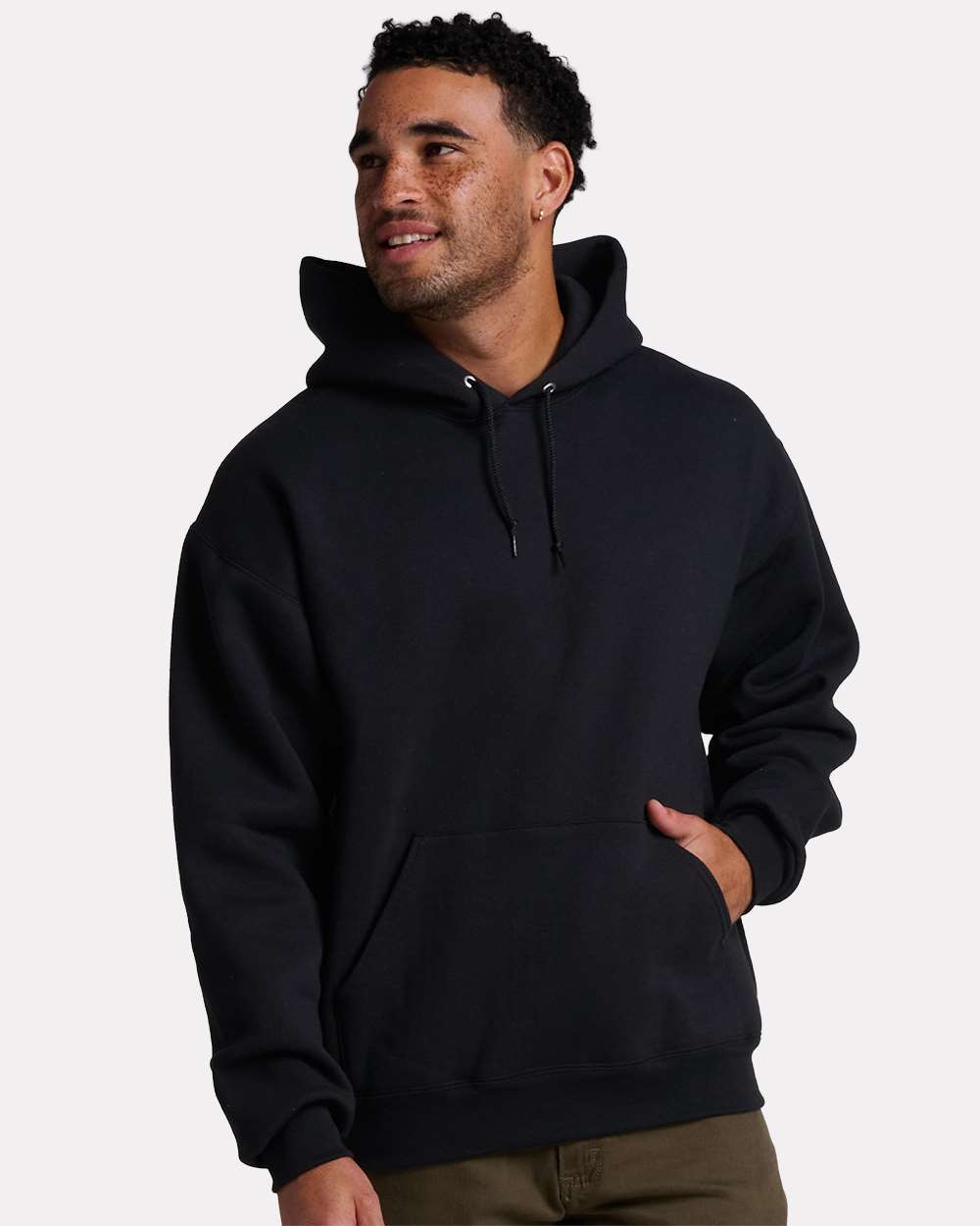 JERZEES Rugged Hooded Sweatshirt Mens Apparel Sweatshirts & Fleece
