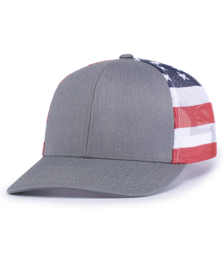 Pacific Headwear Printed Trucker Cap Unisex Accessories Hats & Caps