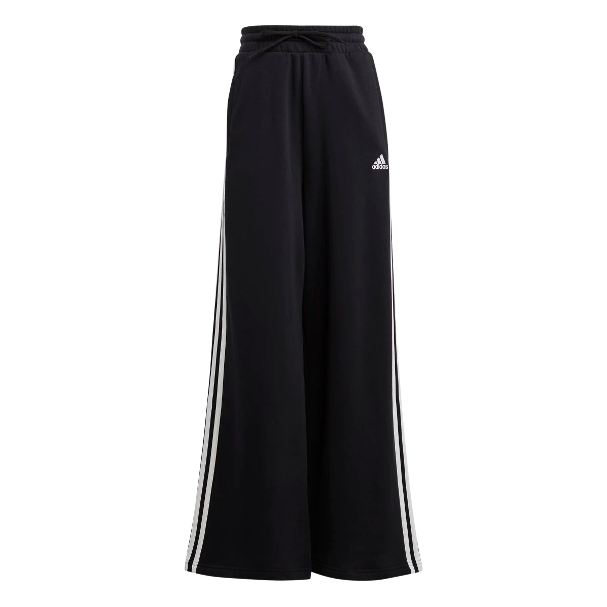 adidas Women's Essentials 3-Stripes French Terry Wide Joggers