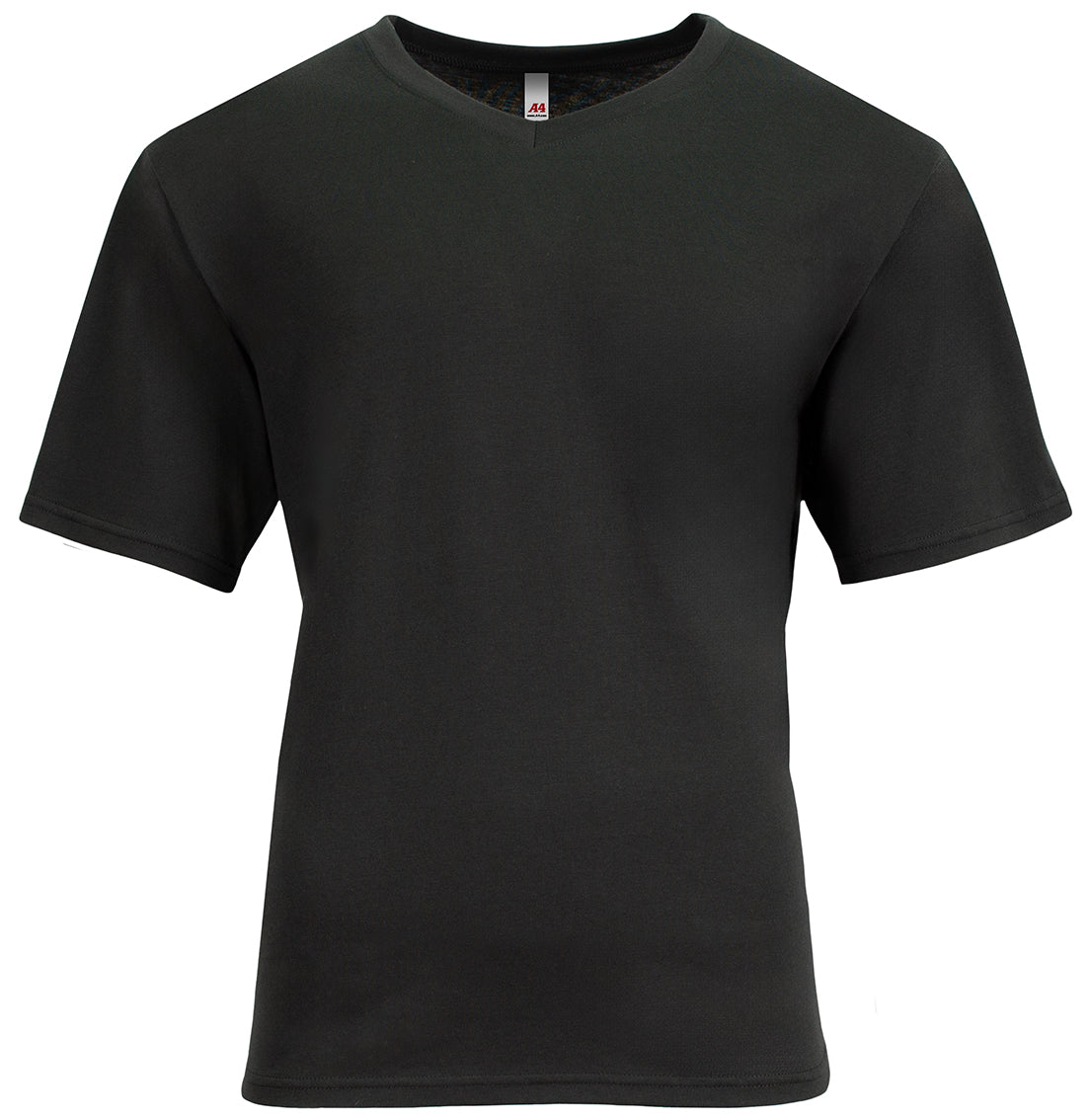 A4 Men's Softek Short Sleeve V-Neck Mens Apparel Clothing Tops