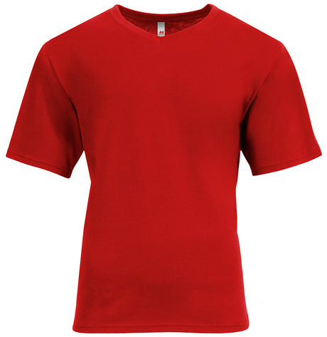 A4 Men's Softek Short Sleeve V-Neck Mens Apparel Clothing Tops
