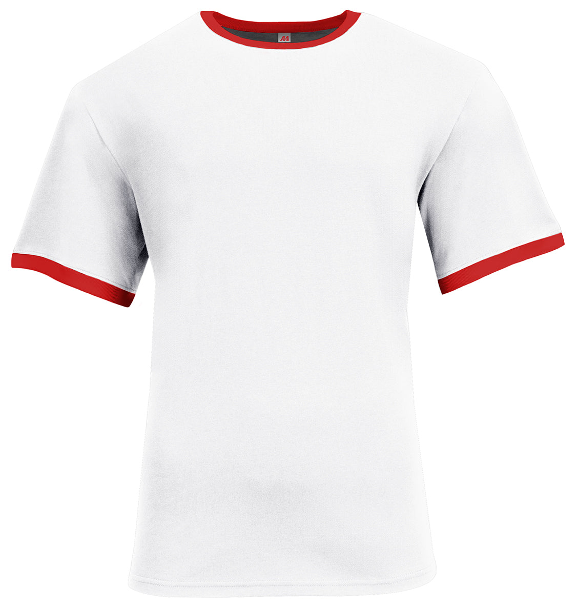 A4 Men's Softek Ringer Tee Mens Apparel Clothing Tops
