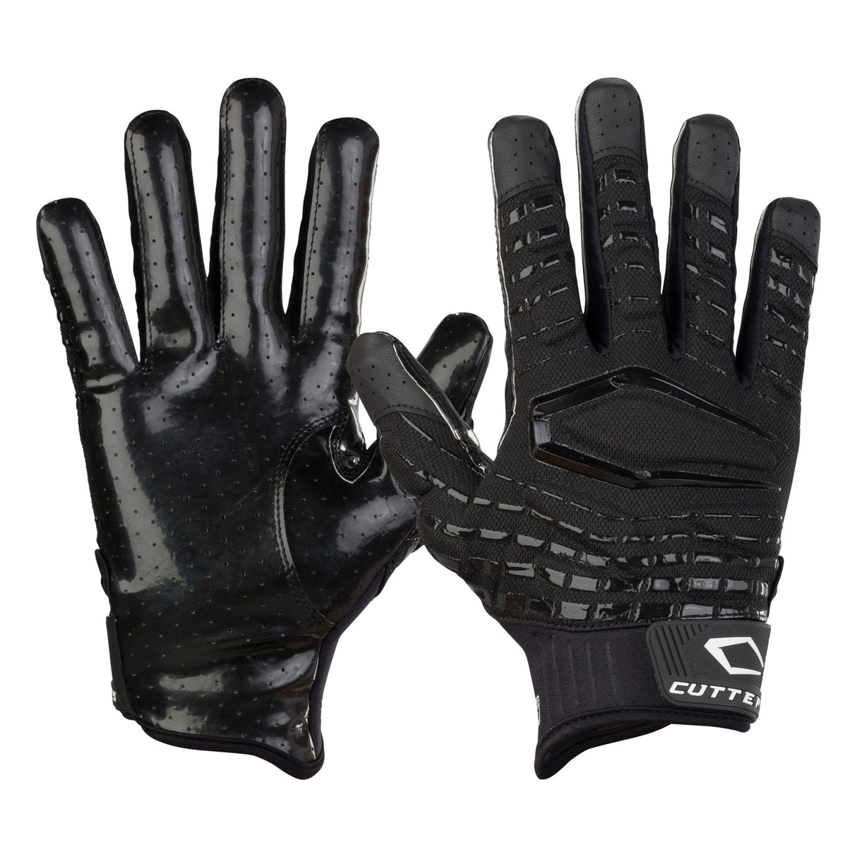 Cutters Adult Gamer 5.0 Padded Receiver Gloves Football Gloves Adult