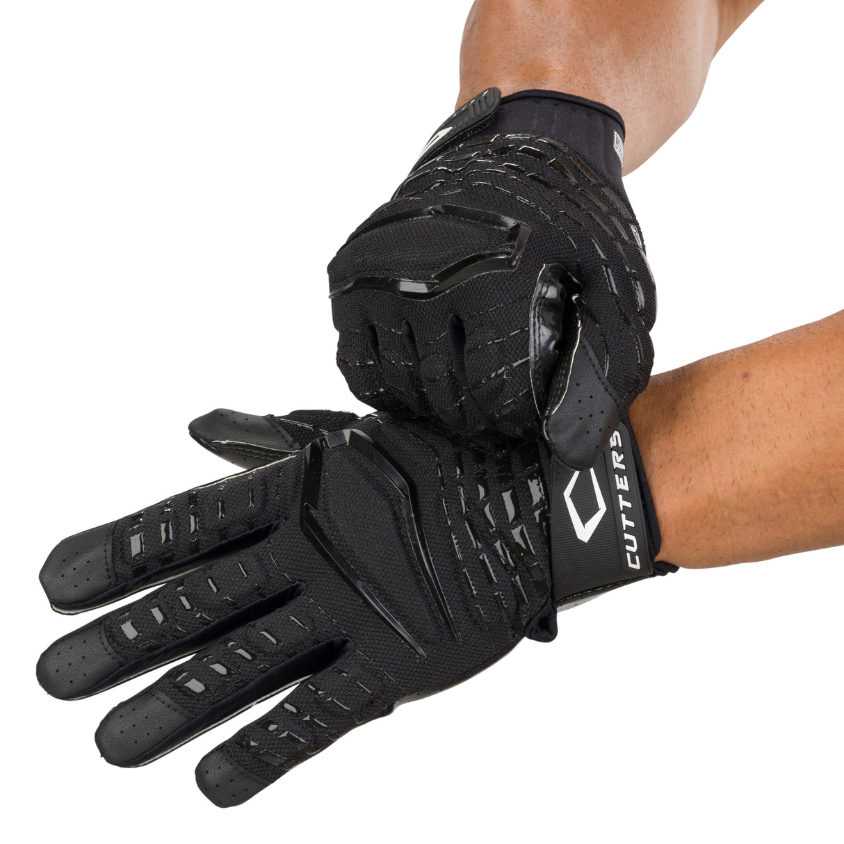 Cutters Adult Gamer 5.0 Padded Receiver Gloves Football Gloves Adult
