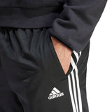 adidas Men's Essentials Warm-Up Tapered 3-Stripes Tracksuit Pants Mens Apparel Pants & Sweatpants