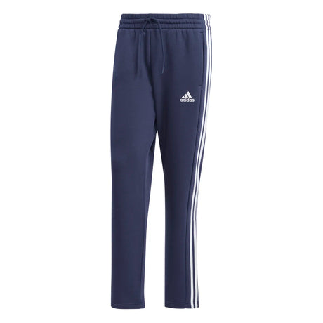 adidas Men's Essentials 3-Stripes Open Hem Fleece Joggers Mens Apparel Pants & Sweatpants