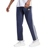 adidas Men's Essentials 3-Stripes Open Hem Fleece Joggers Mens Apparel Pants & Sweatpants