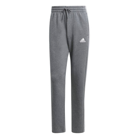adidas Men's Essentials 3-Stripes Open Hem Fleece Joggers Mens Apparel Pants & Sweatpants