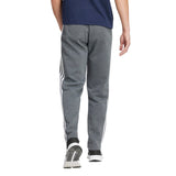 adidas Men's Essentials 3-Stripes Open Hem Fleece Joggers Mens Apparel Pants & Sweatpants