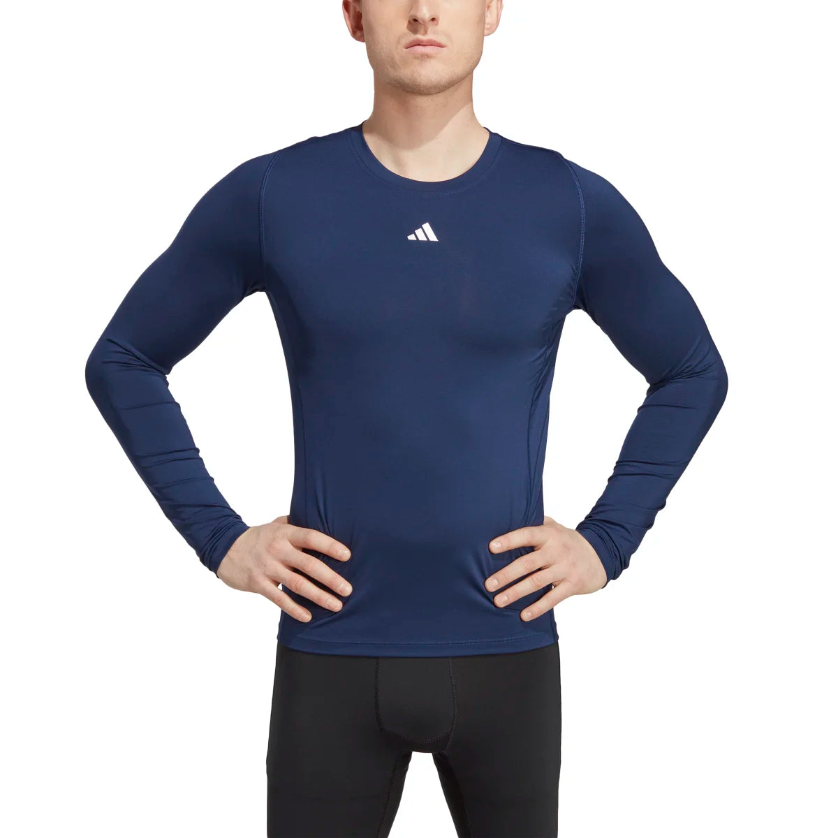 adidas Men's Techfit Aeroready Long-Sleeve Training Tee (Tall)