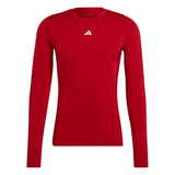 adidas Men's Techfit Aeroready Long-Sleeve Training Tee Tall Mens Apparel Shirts & Tops