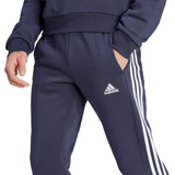 adidas Men's Essentials Tapered 3-Stripes Fleece Pants Mens Apparel Pants & Sweatpants