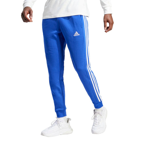 adidas Men's Essentials Tapered 3-Stripes Fleece Pants Mens Apparel Pants & Sweatpants