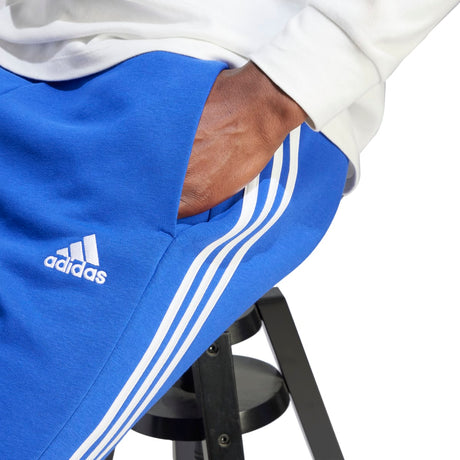 adidas Men's Essentials Tapered 3-Stripes Fleece Pants Mens Apparel Pants & Sweatpants