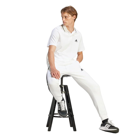 adidas Men's Essentials Tapered 3-Stripes Fleece Pants Mens Apparel Pants & Sweatpants