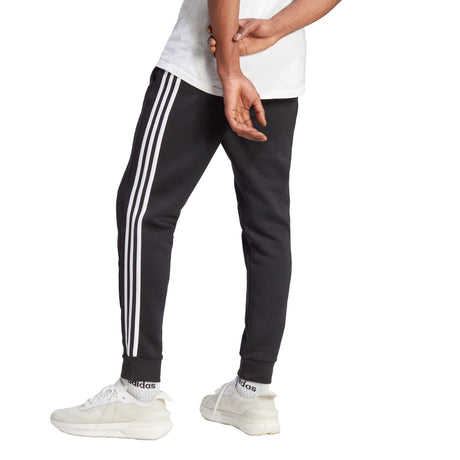 adidas Men's Essentials Tapered 3-Stripes Fleece Pants Mens Apparel Pants & Sweatpants