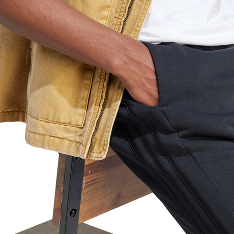 adidas Men's Essentials Tapered 3-Stripes Fleece Pants Mens Apparel Pants & Sweatpants