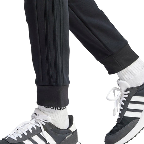 adidas Men's Essentials Tapered 3-Stripes Fleece Pants Mens Apparel Pants & Sweatpants