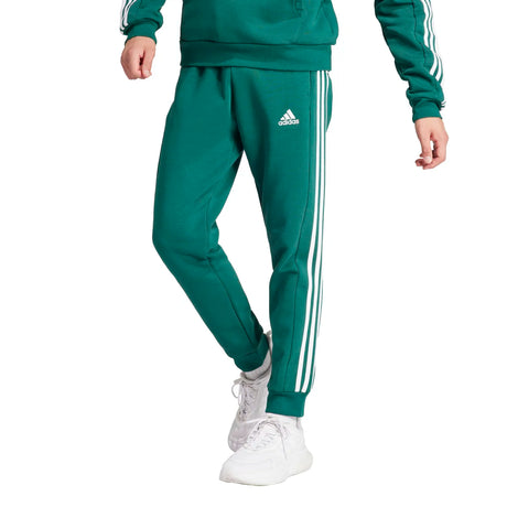 adidas Men's Essentials Tapered 3-Stripes Fleece Pants Mens Apparel Pants & Sweatpants